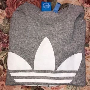 Adidas Trefoil Grey T-shirt Men’s Large